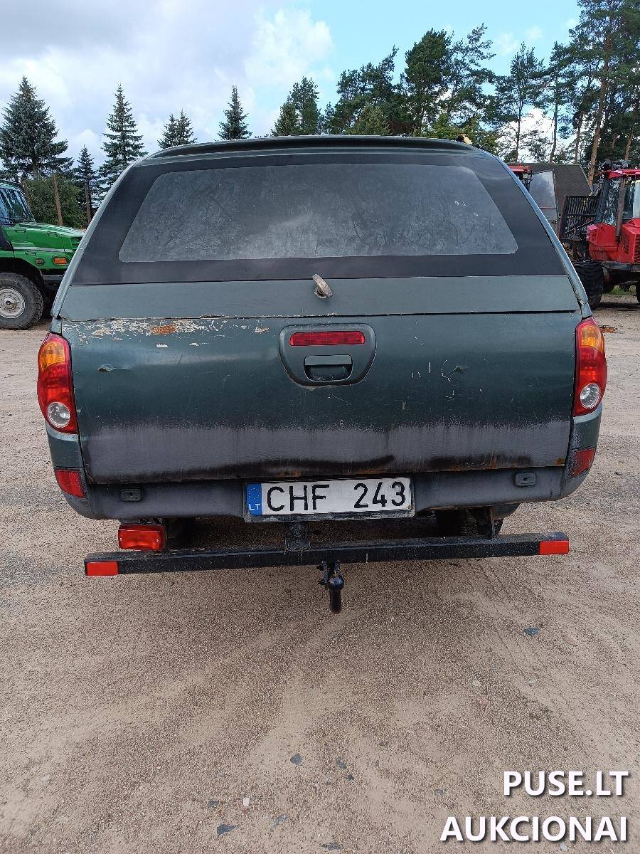 Lengvasis automobilis MITSUBISHI L200 Inv. Nr. 06-03-73 Traktoriai, savaeigės mašinos, priekabos, puspriekabės 8