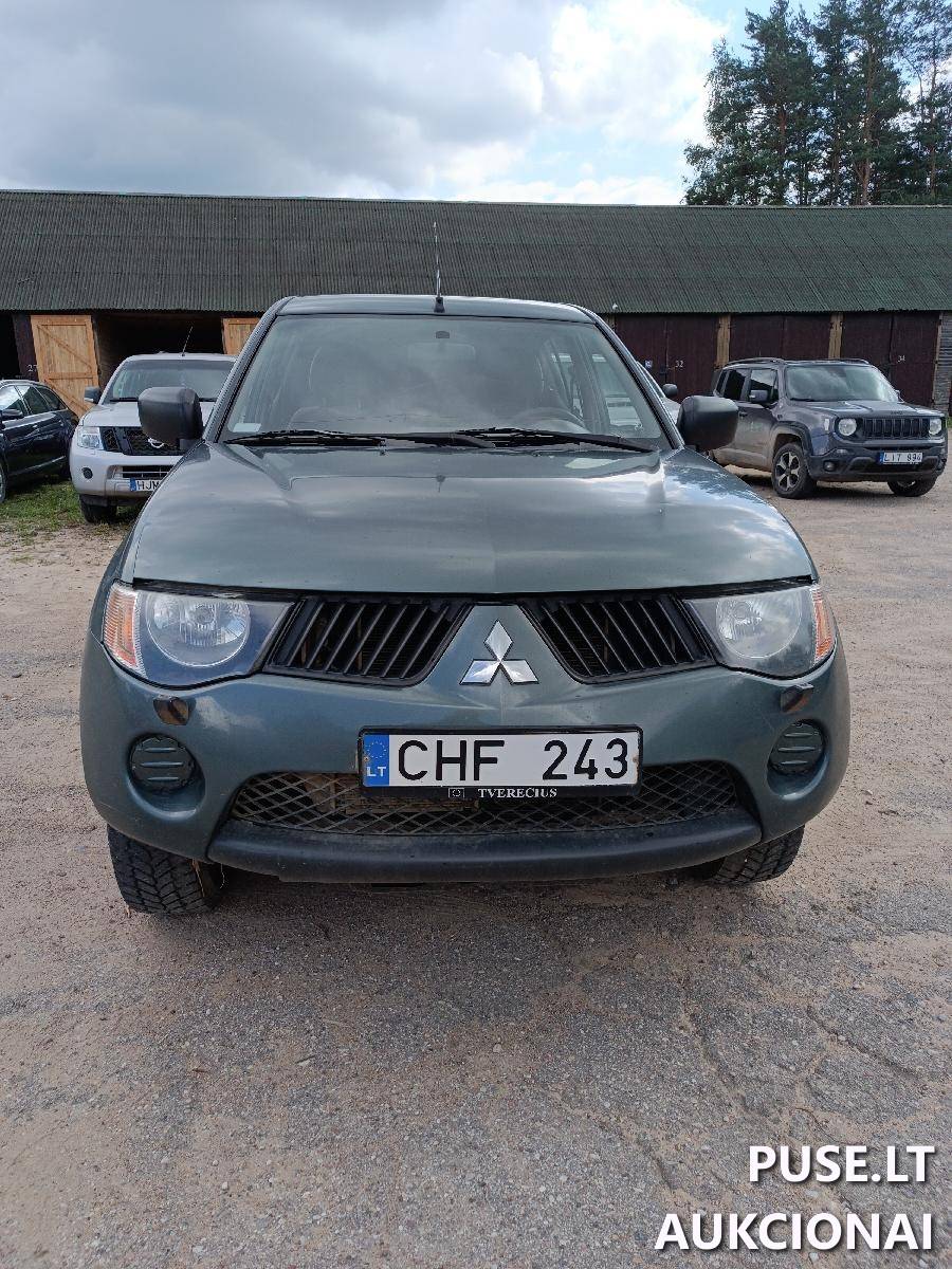 Lengvasis automobilis MITSUBISHI L200 Inv. Nr. 06-03-73 Traktoriai, savaeigės mašinos, priekabos, puspriekabės 9