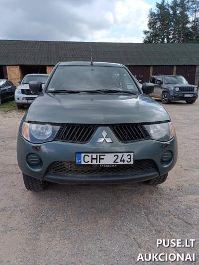 Lengvasis automobilis MITSUBISHI L200 2007 m. parduodamas aukcione Ignalinoje už 4700 EUR