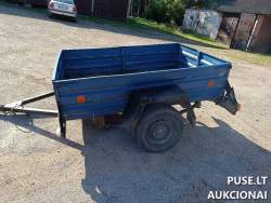 Traktoriai, savaeigės mašinos, priekabos, puspriekabės - Priekaba iki 0.75 t. BELAZ 81201 Inv. Nr. 404000006537 06-03-42