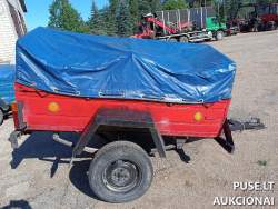 Traktoriai, savaeigės mašinos, priekabos, puspriekabės - Priekaba iki 0.75 t. BELAZ 81201 Inv. Nr. 404000006537 06-03-61