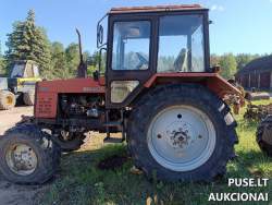 Traktoriai, savaeigės mašinos, priekabos, puspriekabės - Ratinis traktorius MTZ-BELARUS 820 Inv. Nr. 06-02-115 su kuro zondais 2 vnt., inv. Nr.404000004486