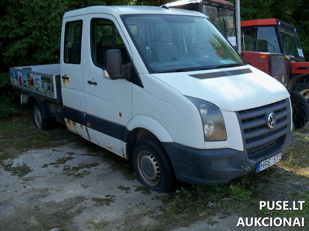 Lengvasis automobilis VOLKSWAGEN	CRAFTER Inv. nr. 07-7158 Traktoriai, savaeigės mašinos, priekabos, puspriekabės 1