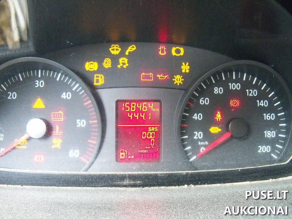 Lengvasis automobilis VOLKSWAGEN	CRAFTER Inv. nr. 07-7158 Traktoriai, savaeigės mašinos, priekabos, puspriekabės 3