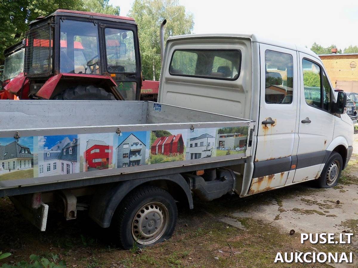 Lengvasis automobilis VOLKSWAGEN	CRAFTER Inv. nr. 07-7158 Traktoriai, savaeigės mašinos, priekabos, puspriekabės 4