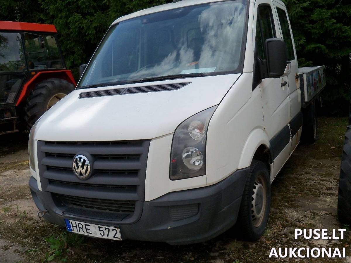 Lengvasis automobilis VOLKSWAGEN	CRAFTER Inv. nr. 07-7158 Traktoriai, savaeigės mašinos, priekabos, puspriekabės 5