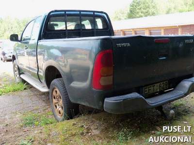 Lengvasis automobilis TOYOTA HILUX 2008 m aukcionas pradedant 4600 EUR