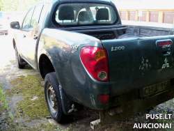 Traktoriai, savaeigės mašinos, priekabos, puspriekabės - Lengvasis automobilis	MITSUBISHI	L200 Inv. nr. 05-0741-1