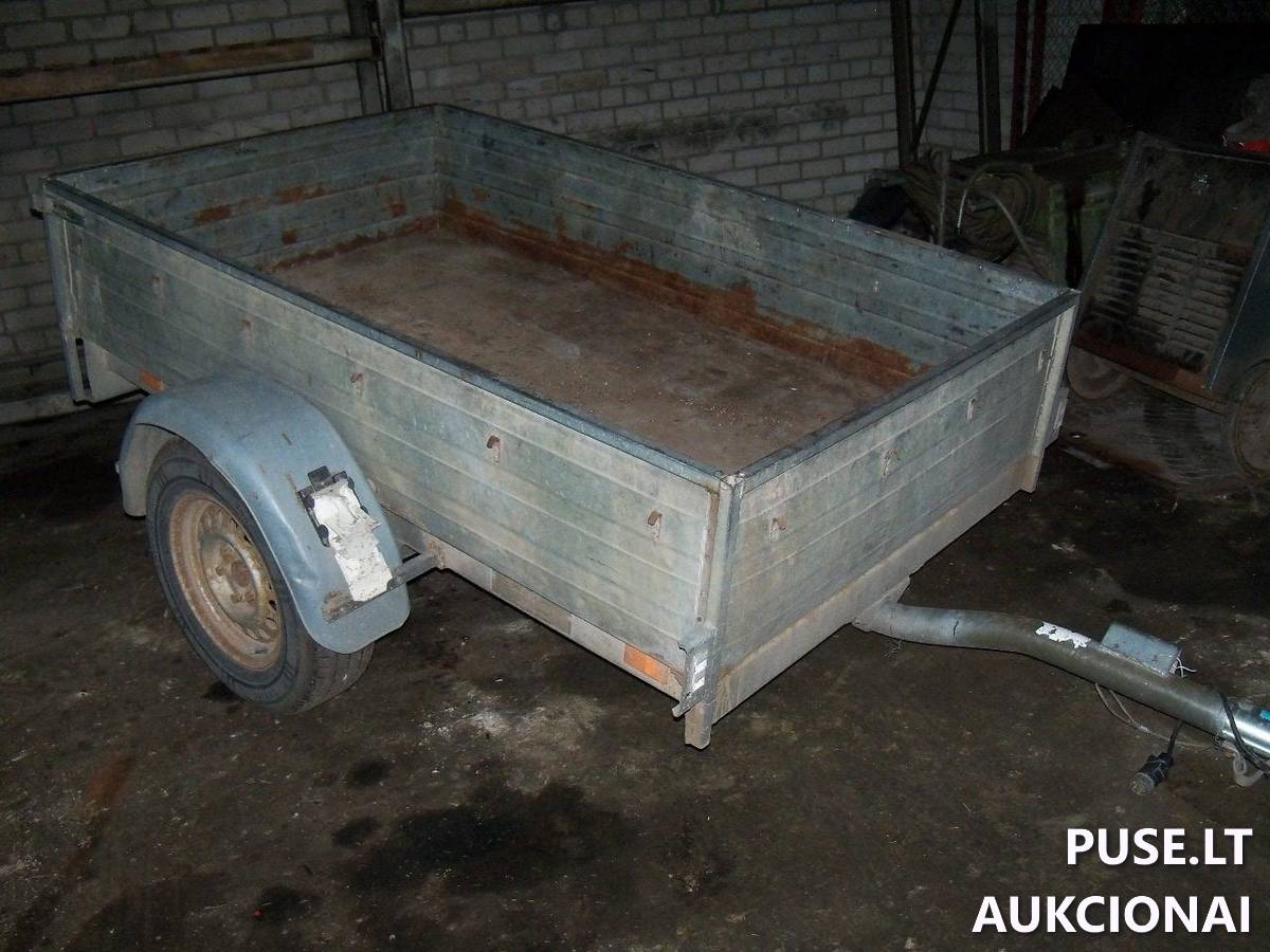 Priekaba iki 0.75 t. TAURAS 700 Inv. nr. 05-0724-1 Traktoriai, savaeigės mašinos, priekabos, puspriekabės 2