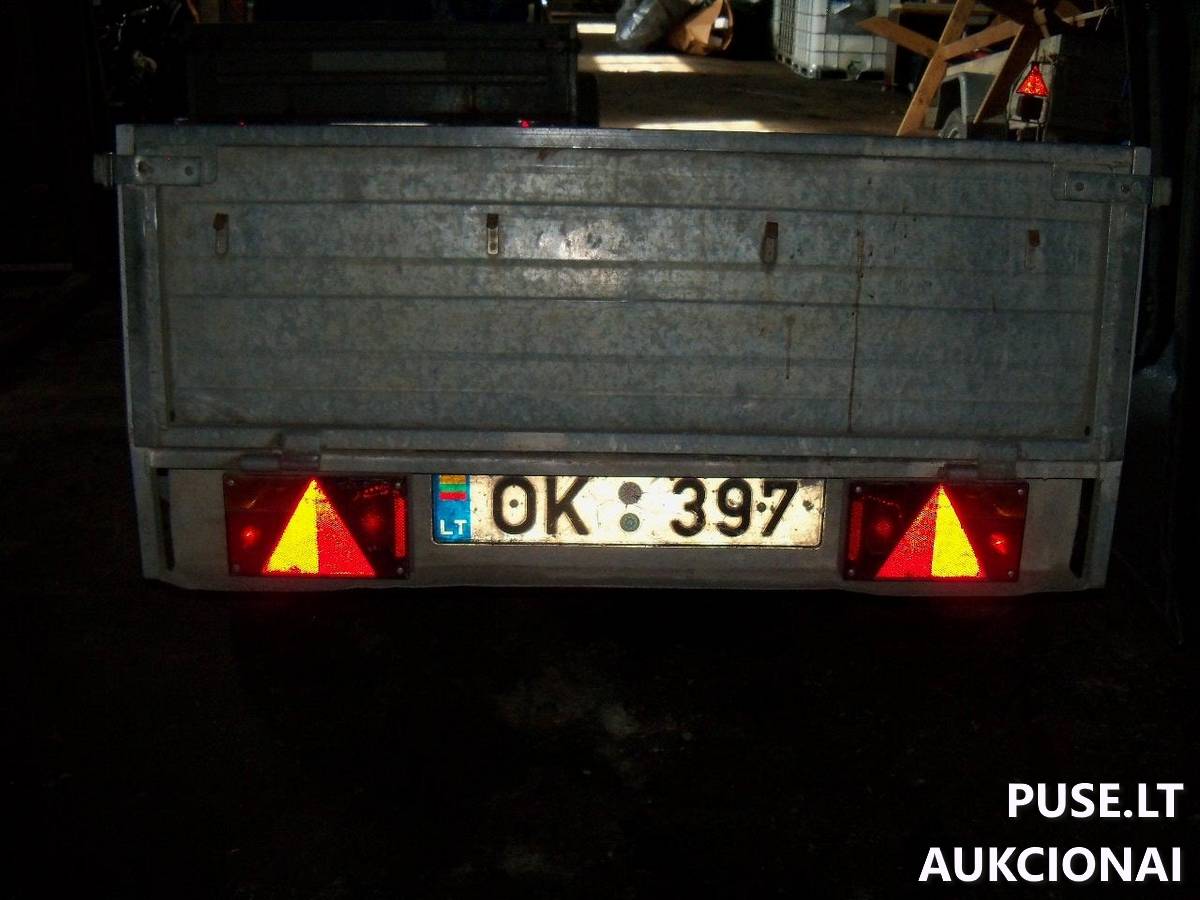 Priekaba iki 0.75 t. TAURAS 700 Inv. nr. 05-0724-1 Traktoriai, savaeigės mašinos, priekabos, puspriekabės 4