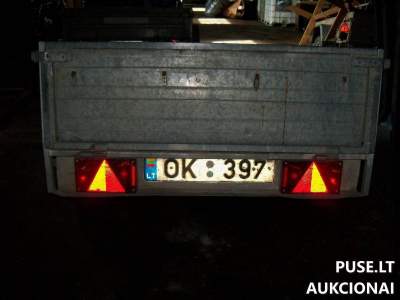 Parduodama priekaba TAURAS 700 (iki 0.75 t) aukcione 200 EUR pradine kaina