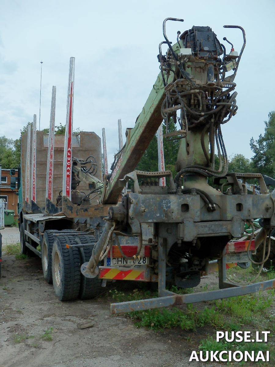 Vilkikas su manipuliatoriumi MERCEDES BENZ 3341 Inv. nr. 05-0742 Traktoriai, savaeigės mašinos, priekabos, puspriekabės 4