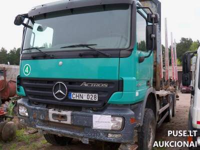 Parduodamas vilkikas su manipuliatoriumi MERCEDES BENZ 3341 Kaune (Girionių apylinkėje) pradinė kaina 21300 EUR