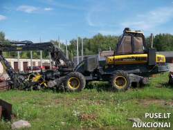 Traktoriai, savaeigės mašinos, priekabos, puspriekabės - Medkirtė PONSSE	ERGO 8W Inv. Nr. 41-16-03