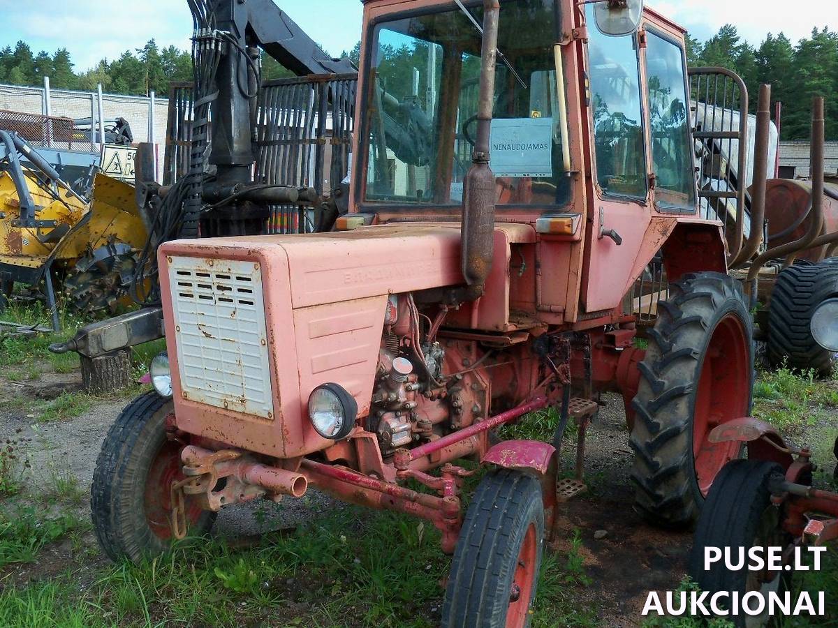 Ratinis traktorius MTZ T-25 Inv. nr. 11-2314 Traktoriai, savaeigės mašinos, priekabos, puspriekabės 4