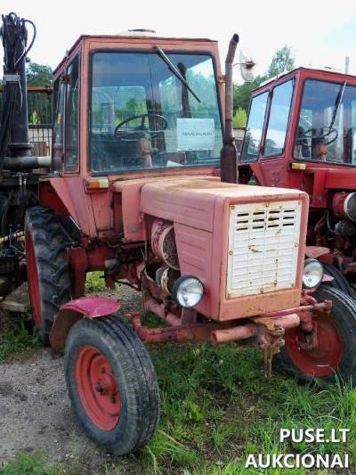 Ratinis traktorius MTZ T-25 aukcione Kauno r. su pradine kaina 2600 EUR