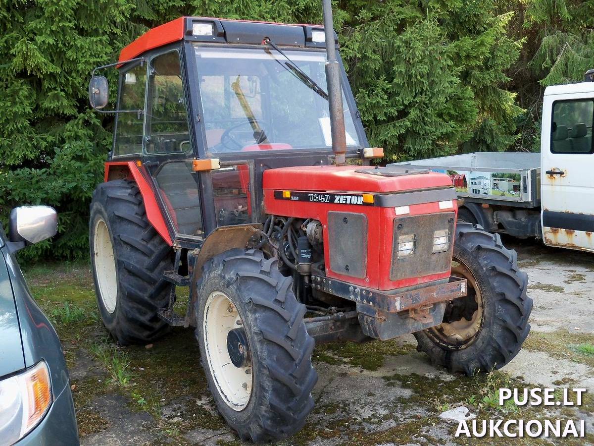 Ratinis traktorius ZETOR ZTS 7340 Inv. Nr. 05-0214 Traktoriai, savaeigės mašinos, priekabos, puspriekabės 5