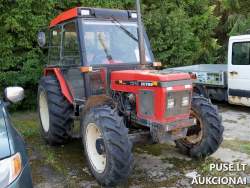 Traktoriai, savaeigės mašinos, priekabos, puspriekabės - Ratinis traktorius ZETOR ZTS 7340 Inv. Nr. 05-0214