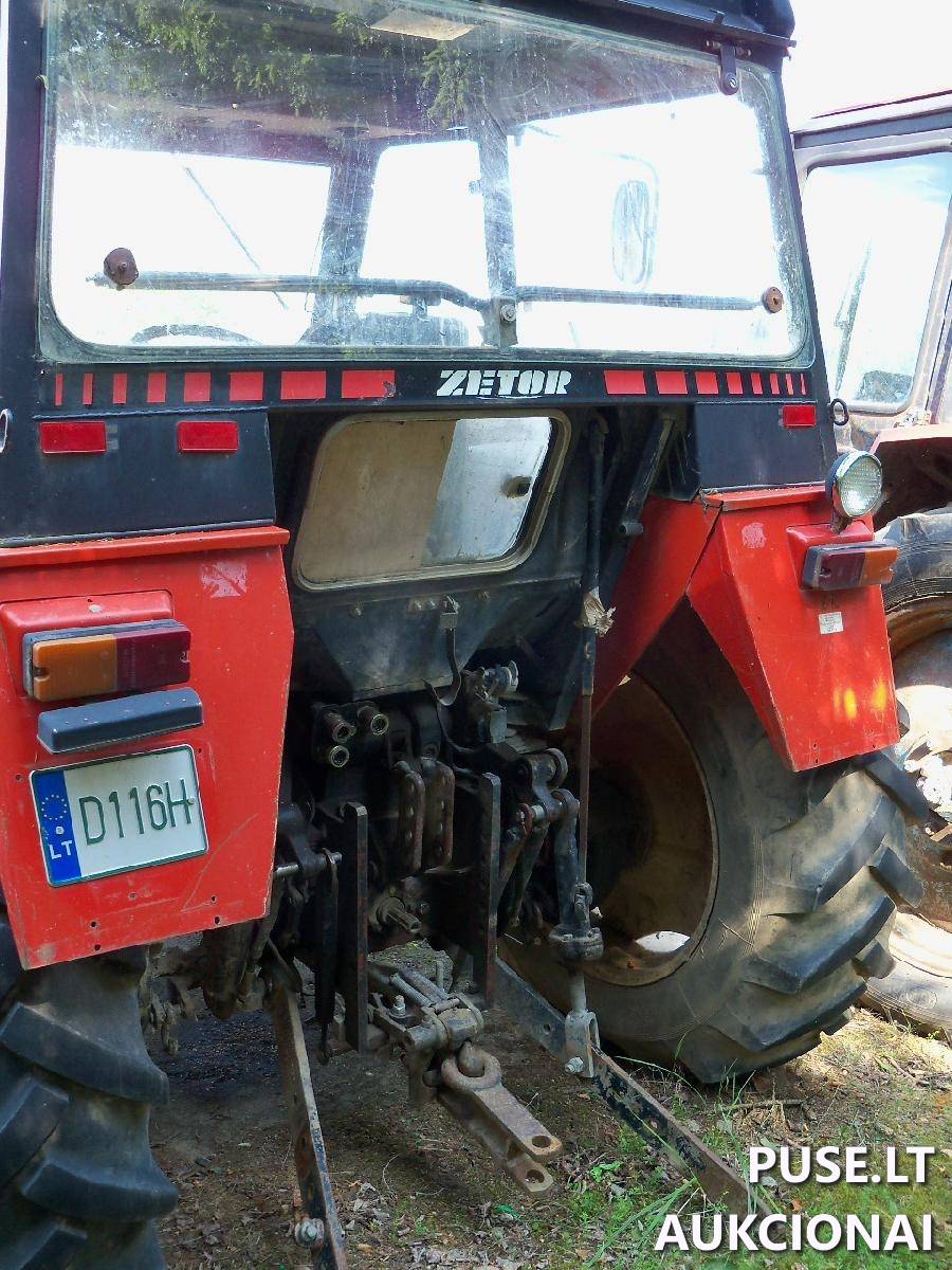 Ratinis traktorius ZETOR ZTS 7340 Inv. Nr. 05-0215 Traktoriai, savaeigės mašinos, priekabos, puspriekabės 6