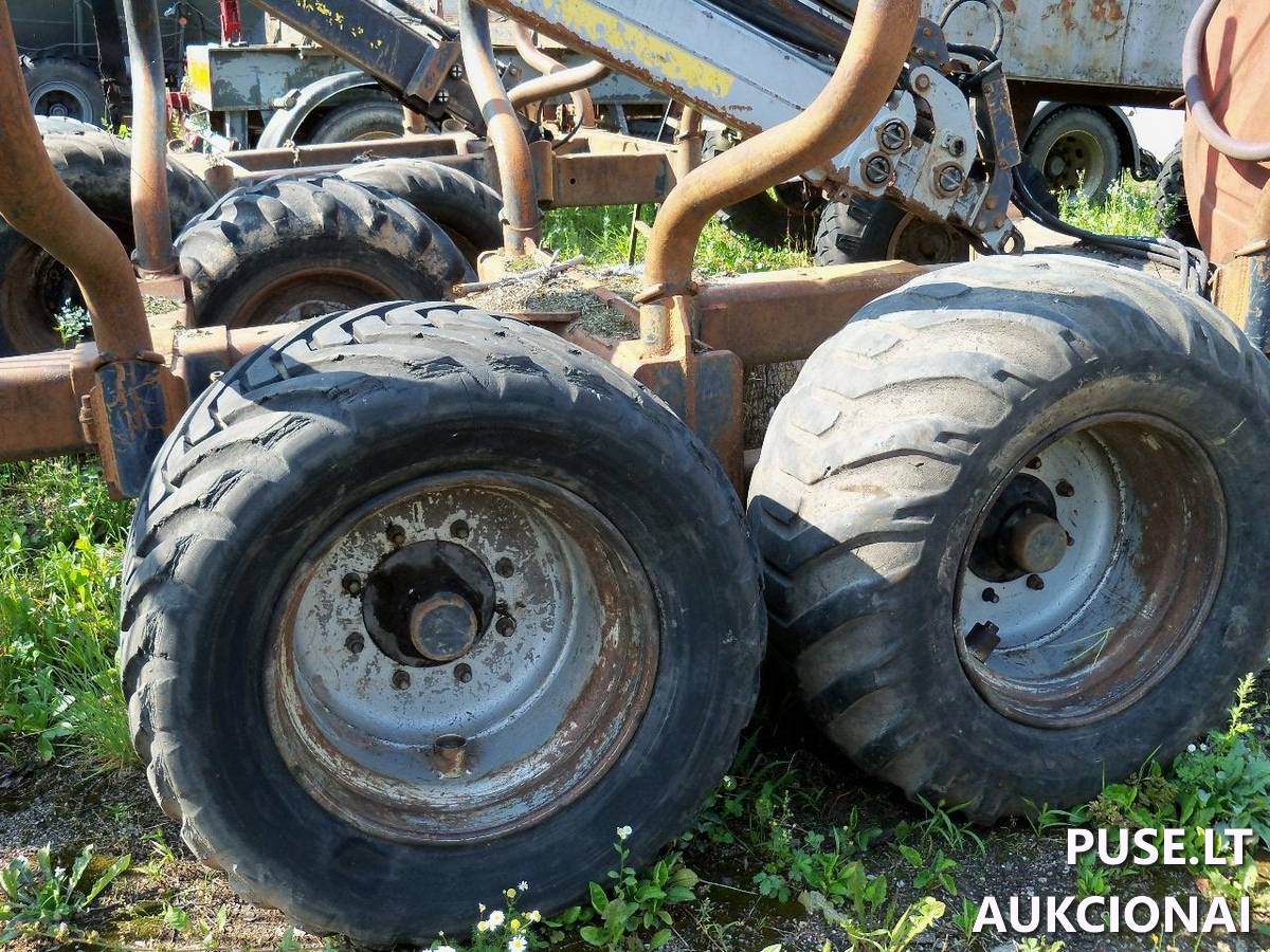 Medvežio priekaba KESLA 12T su 304 T Inv. Nr. 11-5780 Traktoriai, savaeigės mašinos, priekabos, puspriekabės 5