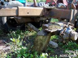 Traktoriai, savaeigės mašinos, priekabos, puspriekabės - Medvežio priekaba KESLA 12T su 304 T Inv. Nr. 11-5780