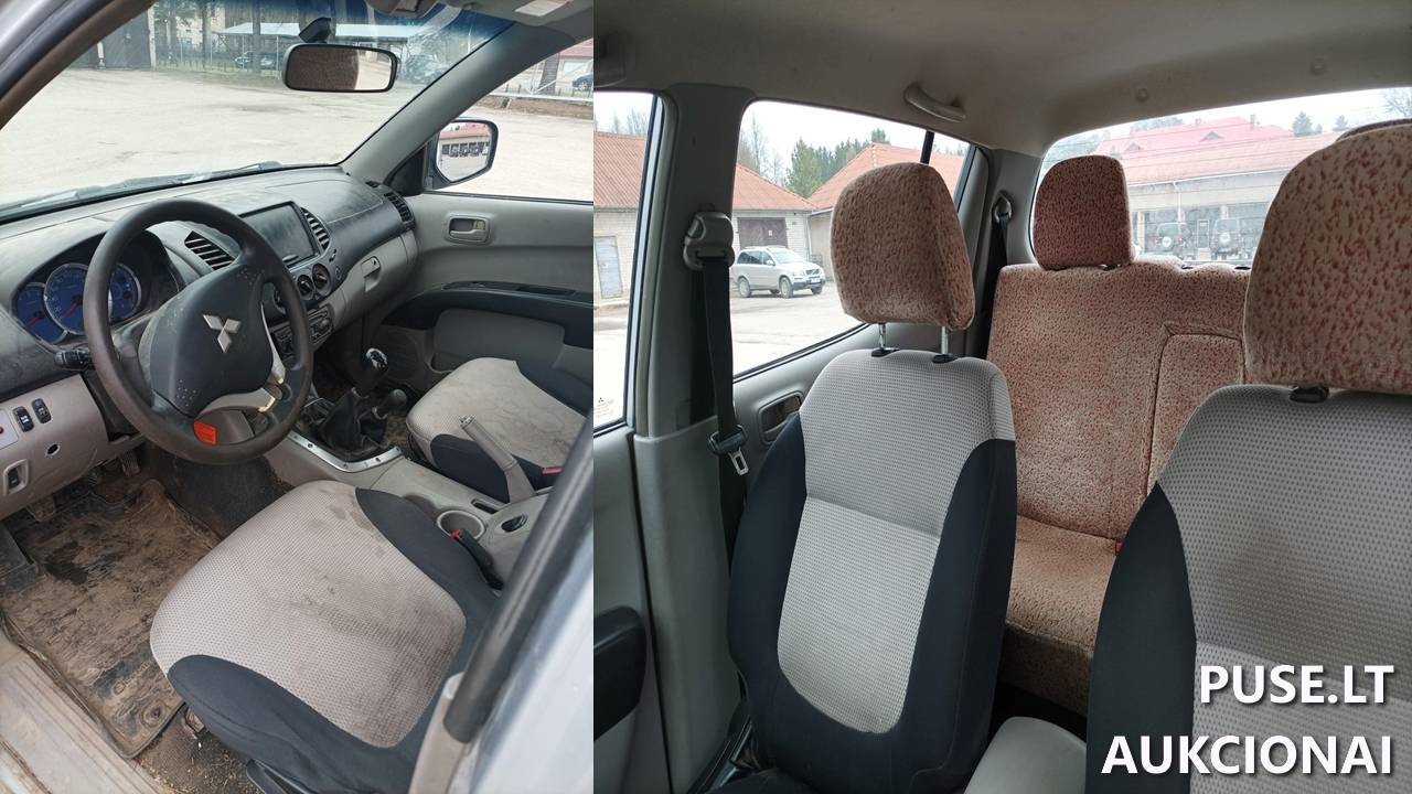 Lengvasis automobilis Mitsubishi L200 Inv. nr. 03-2186 Traktoriai, savaeigės mašinos, priekabos, puspriekabės 7