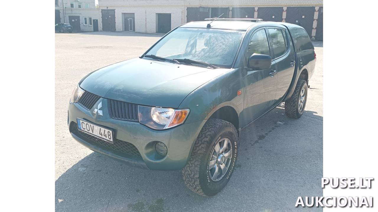 Lengvasis automobilis Mitsubishi L200 Inv. nr. 03-2132 Traktoriai, savaeigės mašinos, priekabos, puspriekabės 3