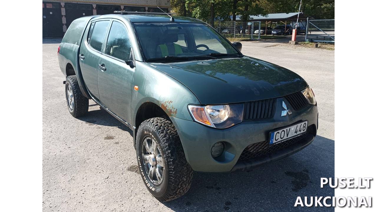 Lengvasis automobilis Mitsubishi L200 Inv. nr. 03-2132 Traktoriai, savaeigės mašinos, priekabos, puspriekabės 4