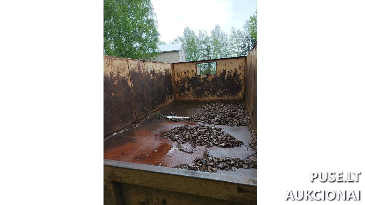Traktoriaus puspriekabė OZTP 9557 Inv. nr. 08-142403 Traktoriai, savaeigės mašinos, priekabos, puspriekabės 4