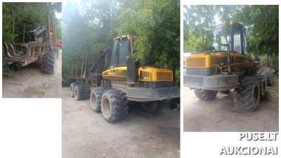 Parduodama naudota Ponsse Buffalo medienos apdorojimo technika Anykščiuose, pradinė kaina 6280 EUR