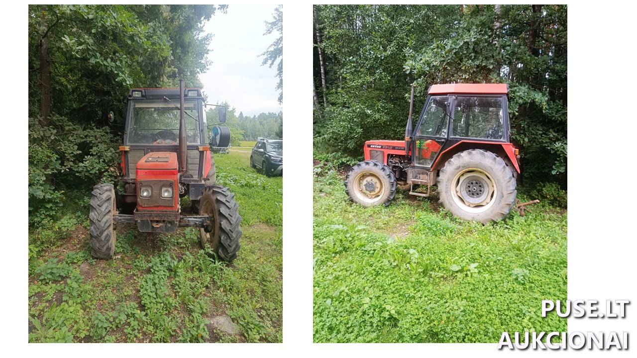 ZETOR	1621678 Inv. Nr. 37-42285 Traktoriai, savaeigės mašinos, priekabos, puspriekabės 2