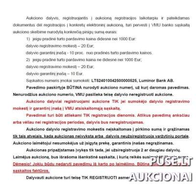 Vaizdo stebėjimo įranga Jonavoje - Pakartotinis aukcionas nuo 160 EUR