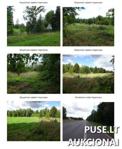 Žemės ūkio paskirties sklypas Kauno r. sav., Ramučių k., pradinė kaina 39520 EUR