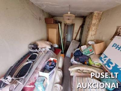 Parduodamas 45.79 kv.m butas Pasvalio r., Pabuojų kaime, pradinė kaina 882 EUR