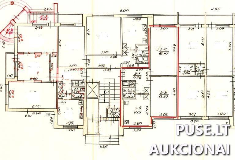 Butas Patalpos/Butai Gegužių g. 61, 78333 Šiauliai, Šiaulių m. sav. 1