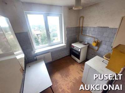 Parduodamas 59 kv.m butas Akmenėje, Stadiono g. 18, pradinė kaina 13050 EUR