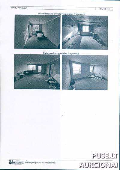 Parduodamas 3 kambarių butas Ukmergės rajone, Dainavos kaime, 86.85 kv.m, pradinė kaina 20000 EUR