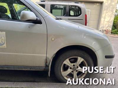 Parduodamas 2007 m. Škoda Fabia automobilis Jonavoje, pradinė kaina 350 EUR
