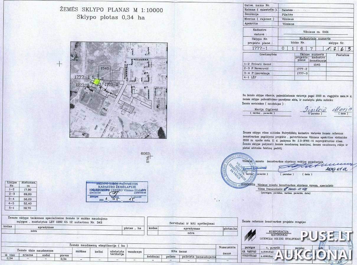 Žemės sklypas Sklypai Salotė, Pilaitės sen., Vilniaus m. sav. 9