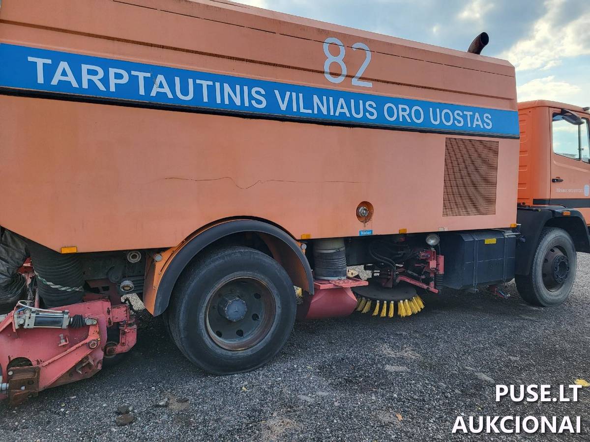 Mercedes-Benz 1517 -  Gatvių valymo mašina-vakuuminis šlavimo siurblys Krovininis automobilis nuo 3,5t. iki 12t. 4