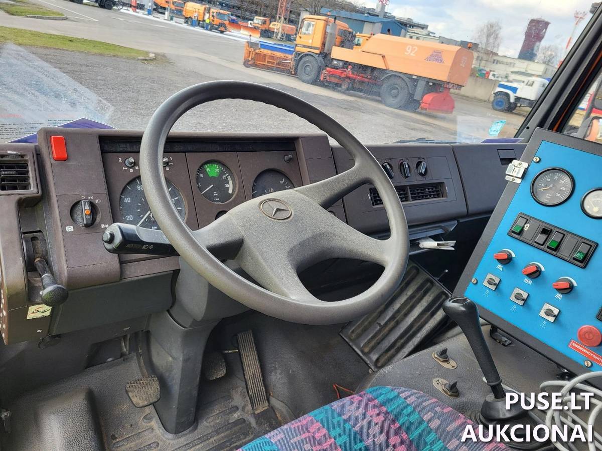 Mercedes-Benz 1517 -  Gatvių valymo mašina-vakuuminis šlavimo siurblys Krovininis automobilis nuo 3,5t. iki 12t. 7