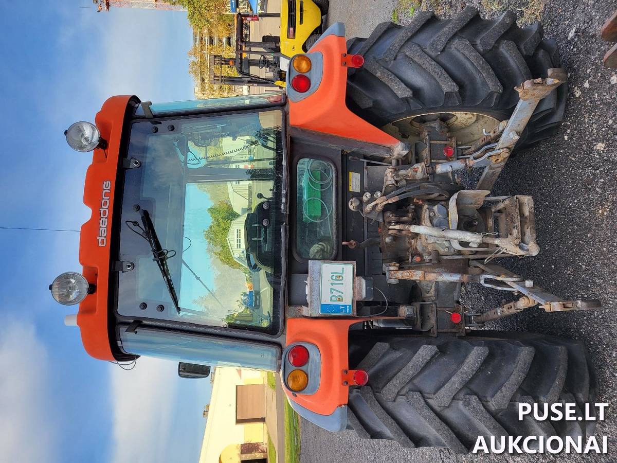 Kioti DK901C traktorius su priedais Traktoriai, savaeigės mašinos, priekabos, puspriekabės 4