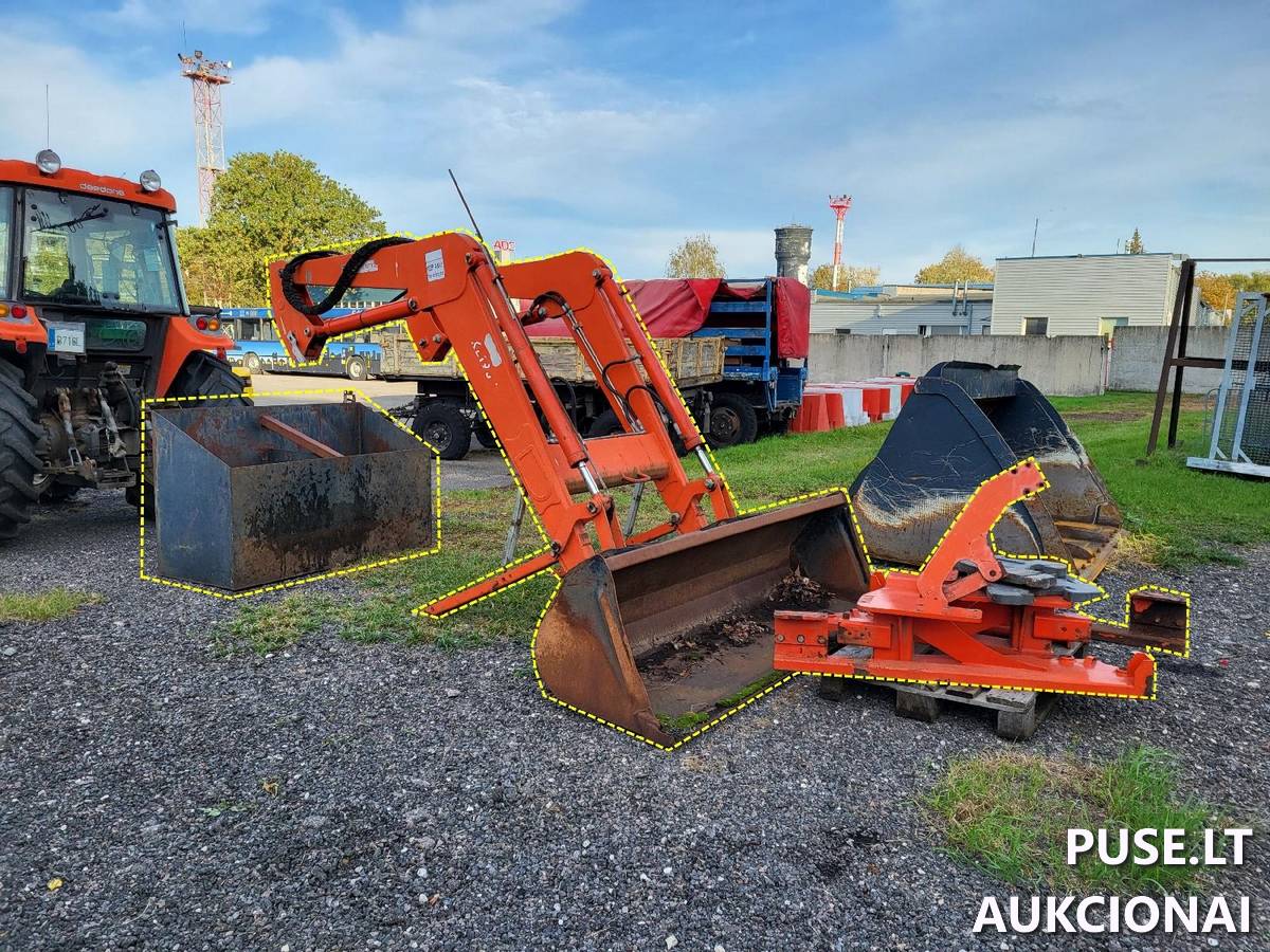 Kioti DK901C traktorius su priedais Traktoriai, savaeigės mašinos, priekabos, puspriekabės 7