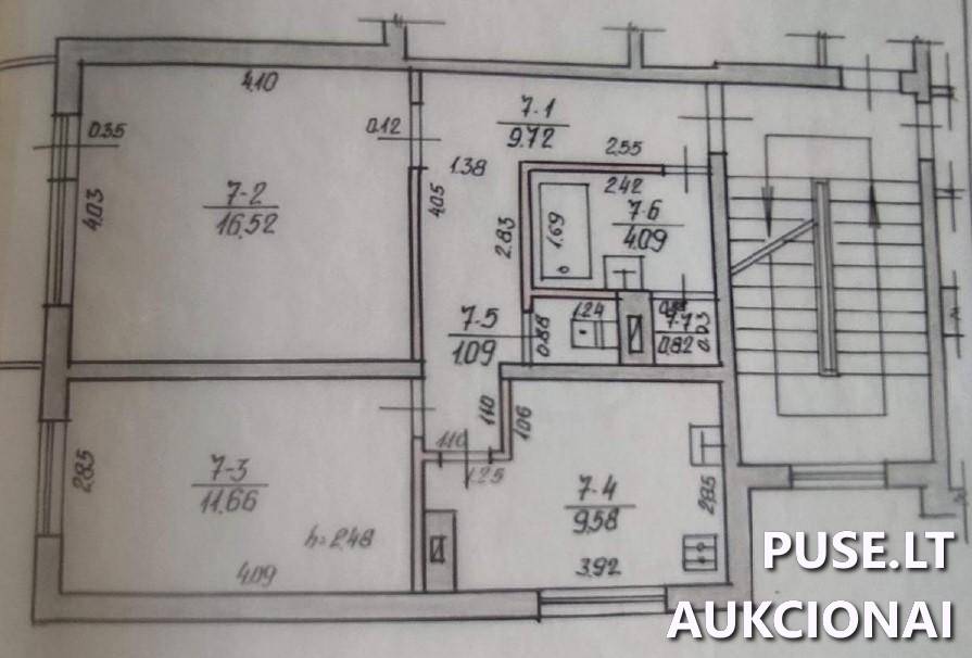 Butas Patalpos/Butai Aukštaičių g. 1, 28230 Utena, Utenos miesto sen., Utenos r. sav. 5