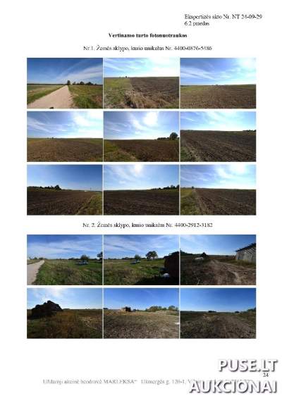 Žemės ūkio paskirties sklypas Lazdijų rajone, Vartų kaime, 2664 EUR pradinė kaina