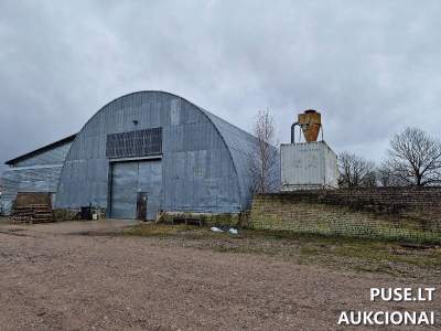 Arkinis sandėlis Anykščių r. Vikonių k. parduodamas aukcione už 207758 EUR