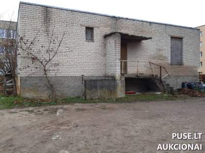 Pastatas - valgykla Akmenės rajone, Laižuvos g. 5, pradinė kaina 12600 EUR