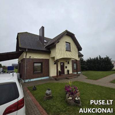 Gyvenamasis namas Klaipėdos rajone, Trušelių kaime, Labguvos g. 5, pradinė kaina 126400 EUR