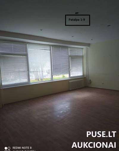 Išnuomojamos negyvenamos patalpos Alytuje, Miklusėnų g. 36, mokslui/sportui, pradinė nuomos kaina 1.21 Eur/kv.m/mėn