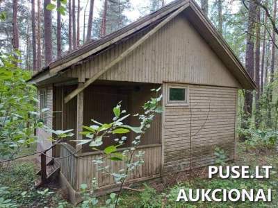 Poilsio namas su 1.0544 ha sklypu Molėtų rajone, Kirneilės k., 180322 EUR pradinė kaina